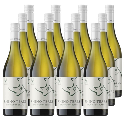Case of 12 Rhino Tears Sauvignon Blanc 75cl White Wine